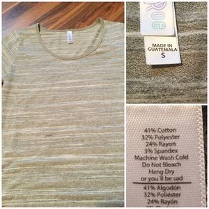 Lularoe small striped Classic